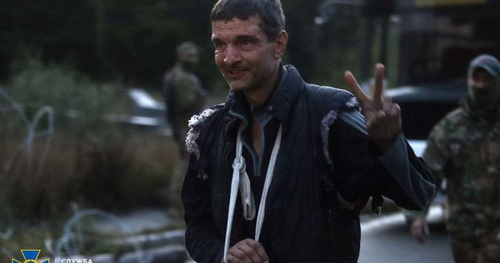 Stunning photos show the condition of Ukrainian soldiers after their capture