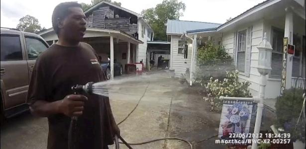 Black priest sues police for arresting him after watering flowers