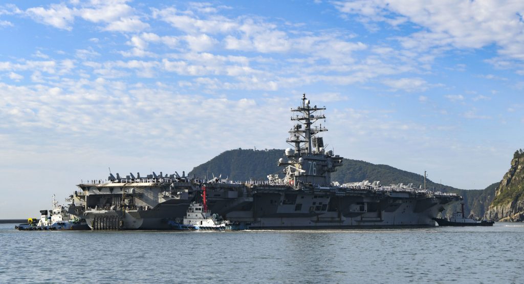 South Korea and the US have been conducting joint naval exercises since 2017