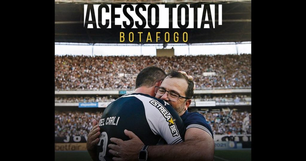The documentary "Acesso Total", which is about Botafogo, was nominated for another international award