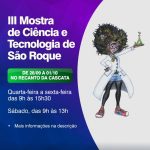 The third science and technology fair starts on Wednesday in São Roque