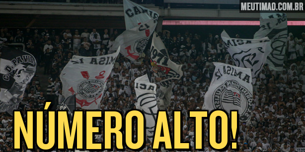 Corinthians reach nearly nine thousand fans in the northern sector of the New Comica Arena;  The club wants more