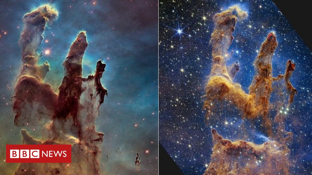 James Webb Telescope: Stunning Images of the “Pillars of Creation”