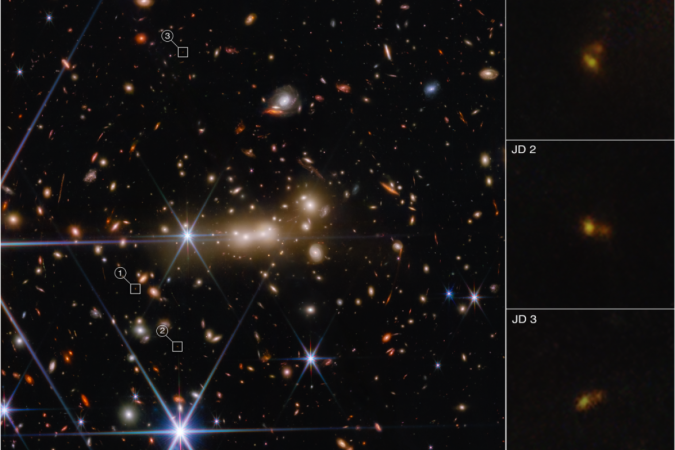 (crédito: NASA, ESA, CSA, STScI e Tiger Hsiao (Johns Hopkins University) Processamento de imagem: Alyssa Pagan (STScI))