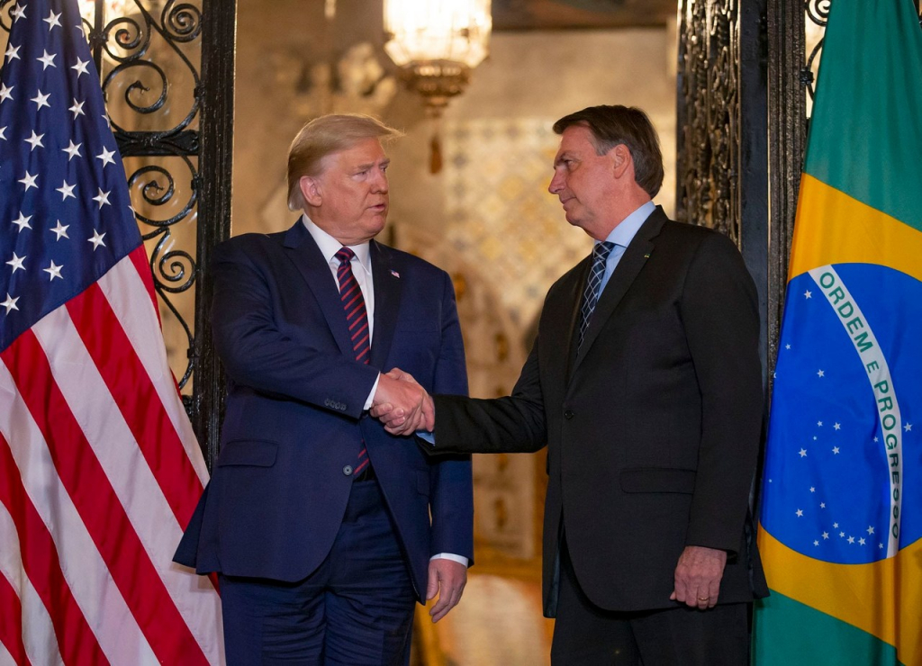 Former US President Donald Trump has expressed his support for Bolsonaro's re-election