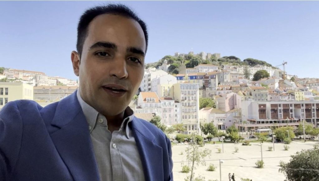 Leonardo Monteiro, a reporter in Portugal, opens the doors of his home in Lisbon |  Globo Reporter