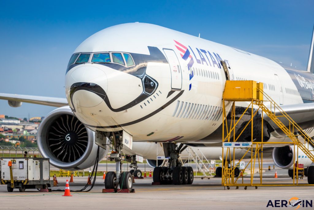 Latam is making several changes to its network of international flights departing from Brazil