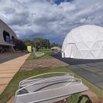 The Science Caravan Dome is a weekend attraction at the CCB