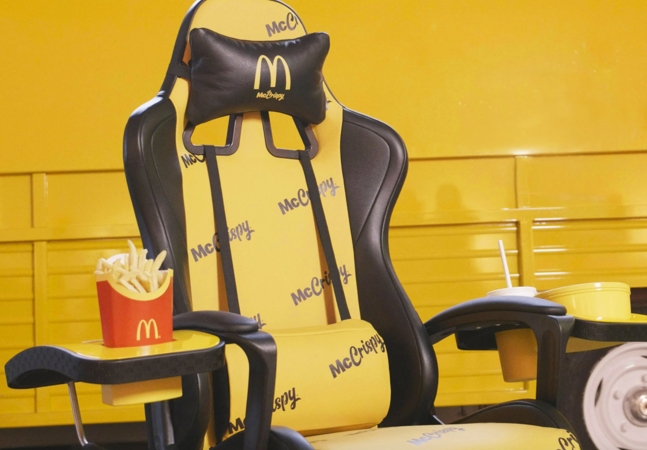 McDonald's launches a grease-proof gaming chair in the UK