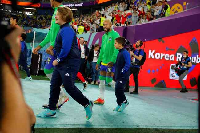 Pictures of the duel between Brazil and South Korea, for the round of 16 of the World Cup in Qatar, in Est