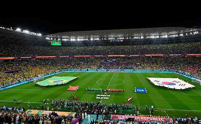 Pictures of the duel between Brazil and South Korea, for the round of 16 of the World Cup in Qatar, in Est