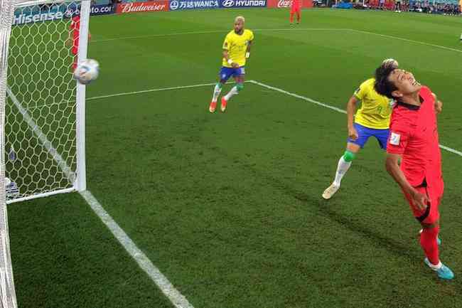 Pictures of the duel between Brazil and South Korea, for the round of 16 of the World Cup in Qatar, in Est