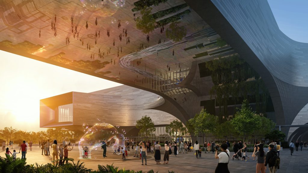 Zaha Hadid unveils design for a new science center in Singapore