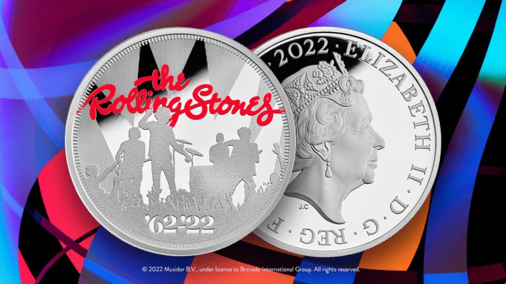 The Rolling Stones get a collectible coin in the UK